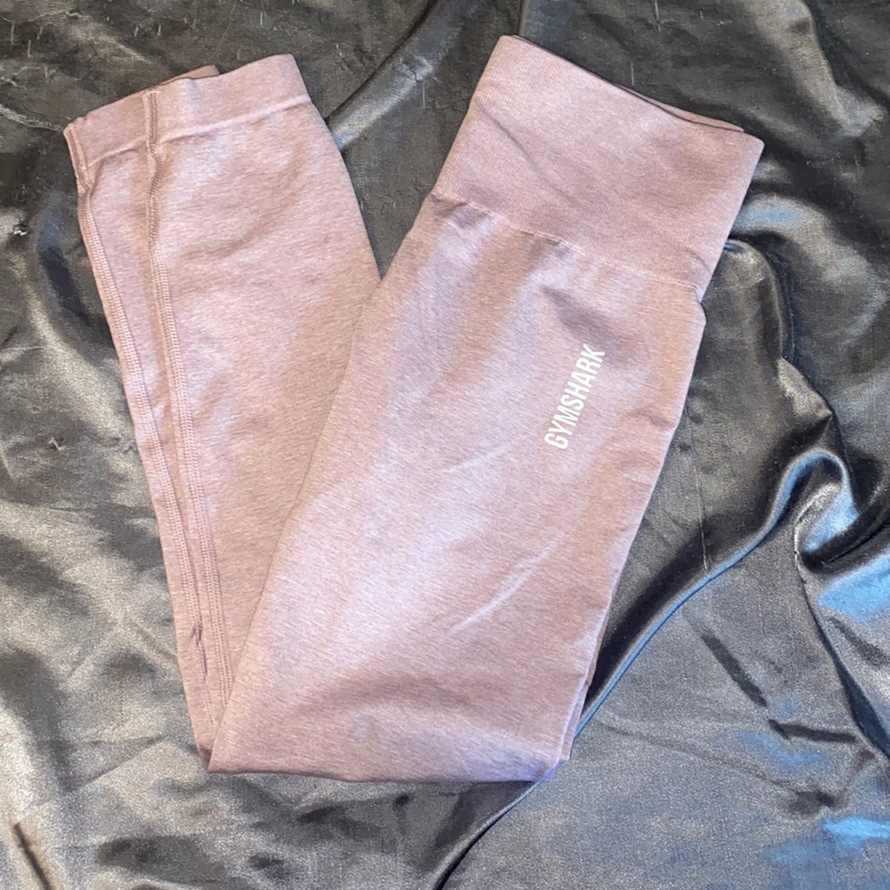 Gymshark adapt marl seamless leggings (light purple) small